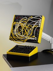 Eurorack Case 66hp, 550g, Light, VESA Mount, Color Panels, Custom Size & Depth